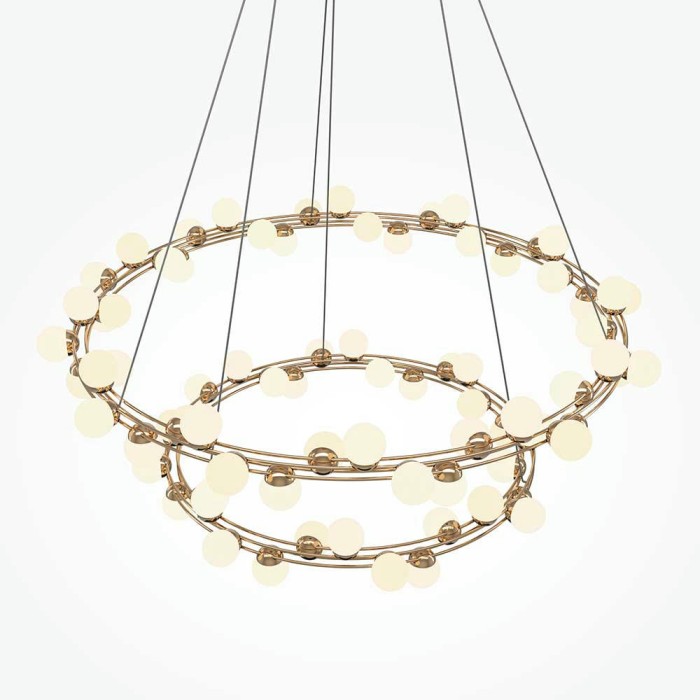 Подвесная светодиодная люстра Maytoni Tessara MOD081PL-L84G3K