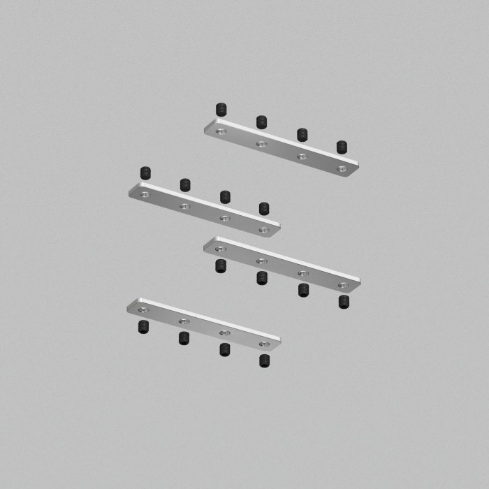 Соединитель прямой Denkirs Smart Slott TR2018-AL