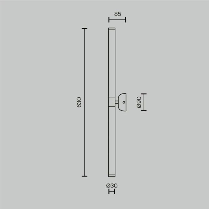 Подсветка для зеркал Maytoni Axis MOD106WL-L16W3K