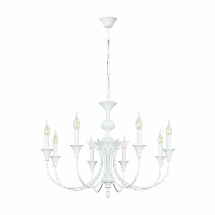 Подвесная люстра Arte Lamp Collinetta A4094LM-8WH