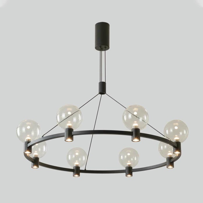 Люстра Crystal Lux DUET SP56W LED BLACK