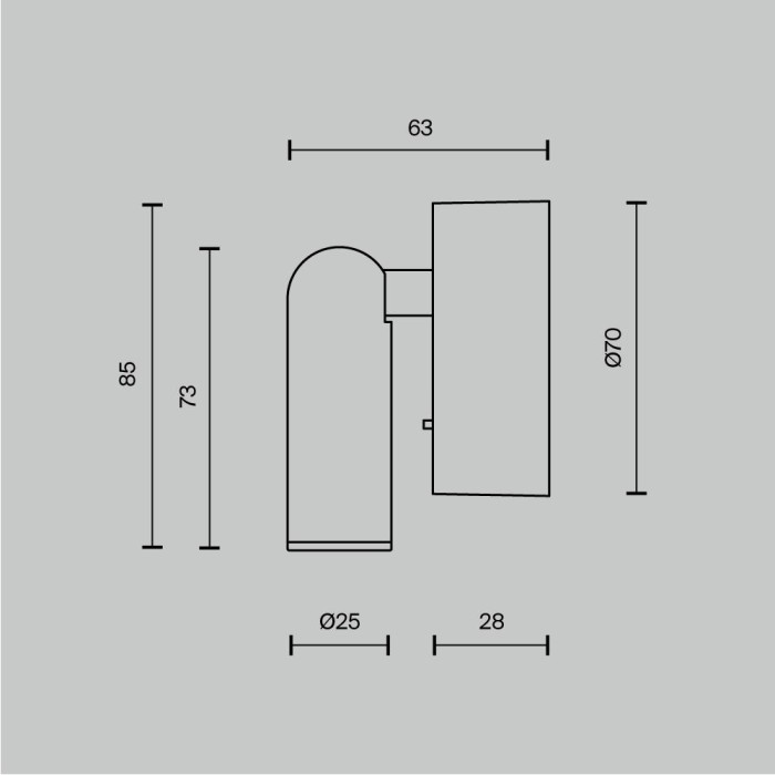Светодиодный спот Maytoni Mirax C038WL-L3B3K