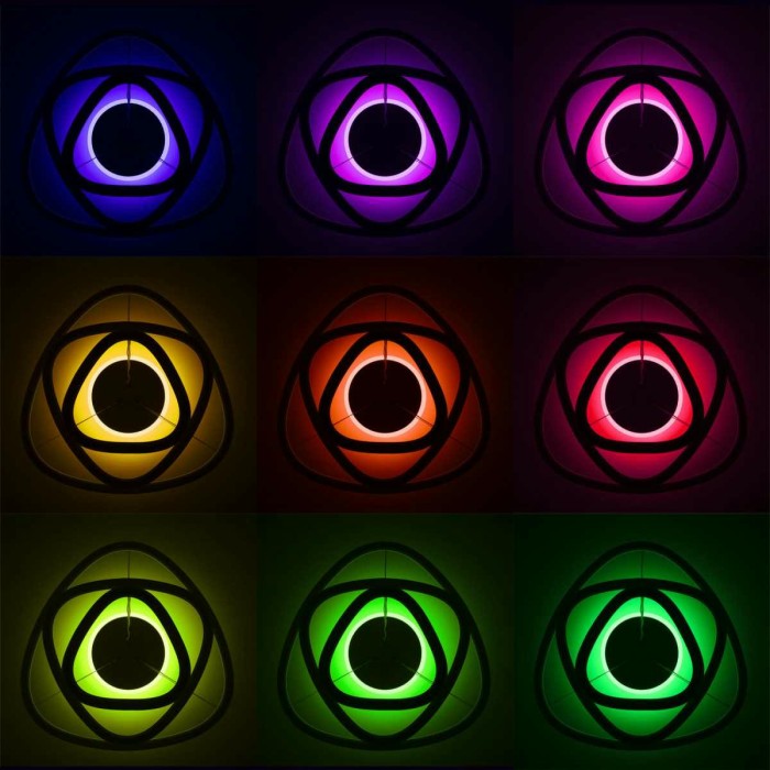 Подвесная светодиодная люстра Citilux Неон Смарт CL731A330E