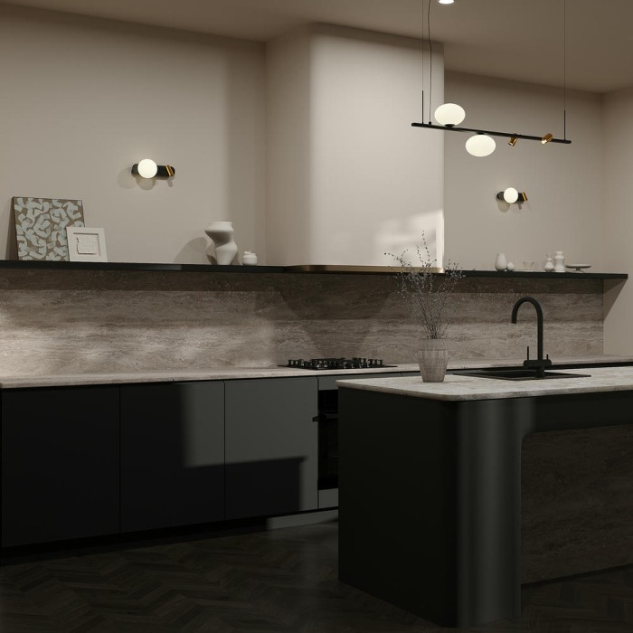 Подвесная люстра Maytoni Inversio MOD350PL-02BBS