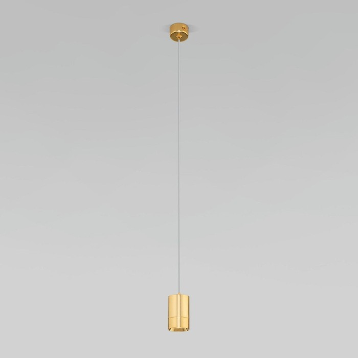 Подвесной светодиодный светильник Eurosvet Piccolo 50248/1 LED золото