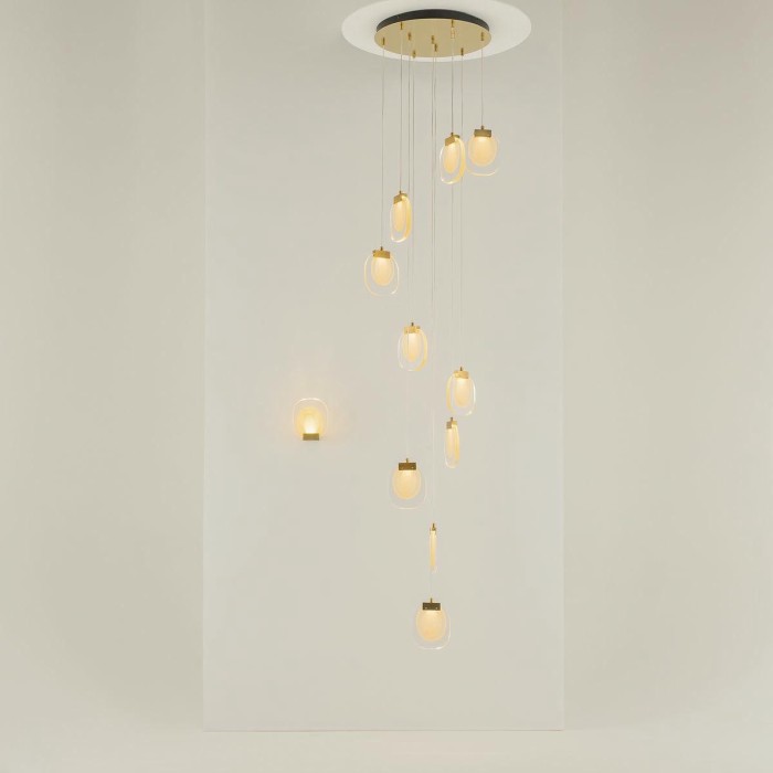 Подвесной светодиодный светильник Maytoni Modern Biology MOD367PL-L30BBSK