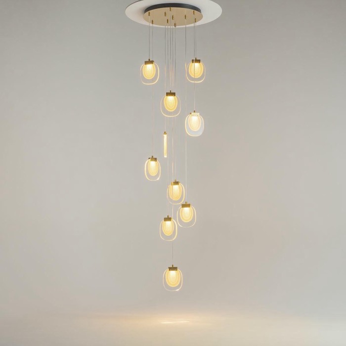 Подвесной светодиодный светильник Maytoni Modern Biology MOD367PL-L30BBSK