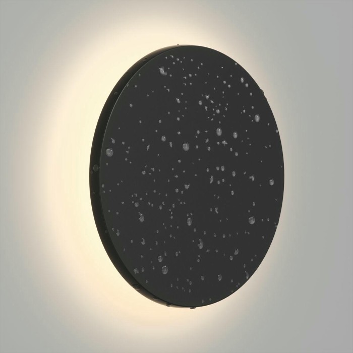 Уличный настенный светодиодный светильник Denkirs Alta DK9781-BK