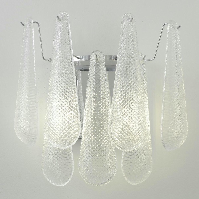 Настенный светильник Crystal Lux Fontain AP2 Chrome