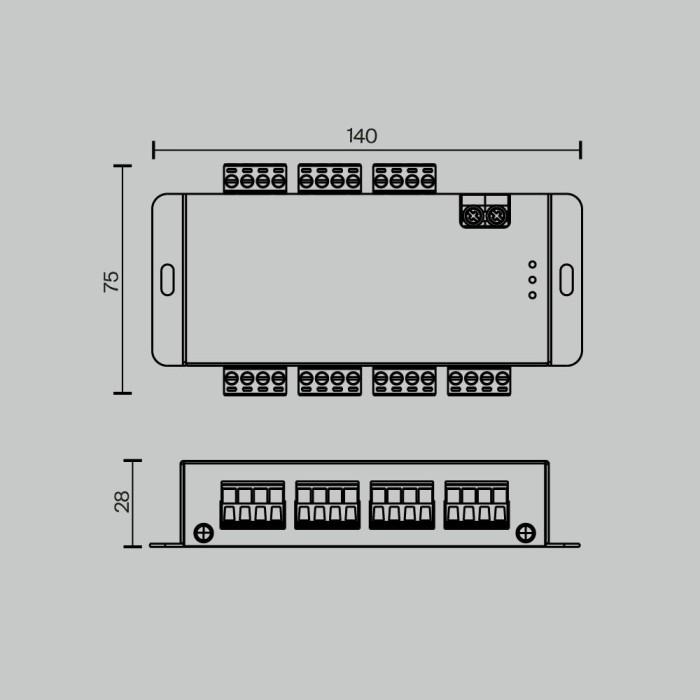 Усилитель сигнала Maytoni Lighting control 711007