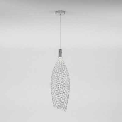 Подвесной светодиодный светильник Eurosvet Ruche 90352/1 хром