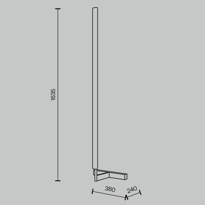 Напольный светильник (торшер) Maytoni MOD214FL-L20B3K