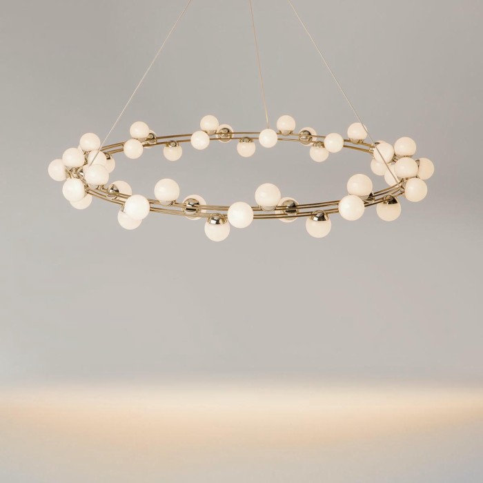 Подвесная светодиодная люстра Maytoni Tessara MOD081PL-L60G3K