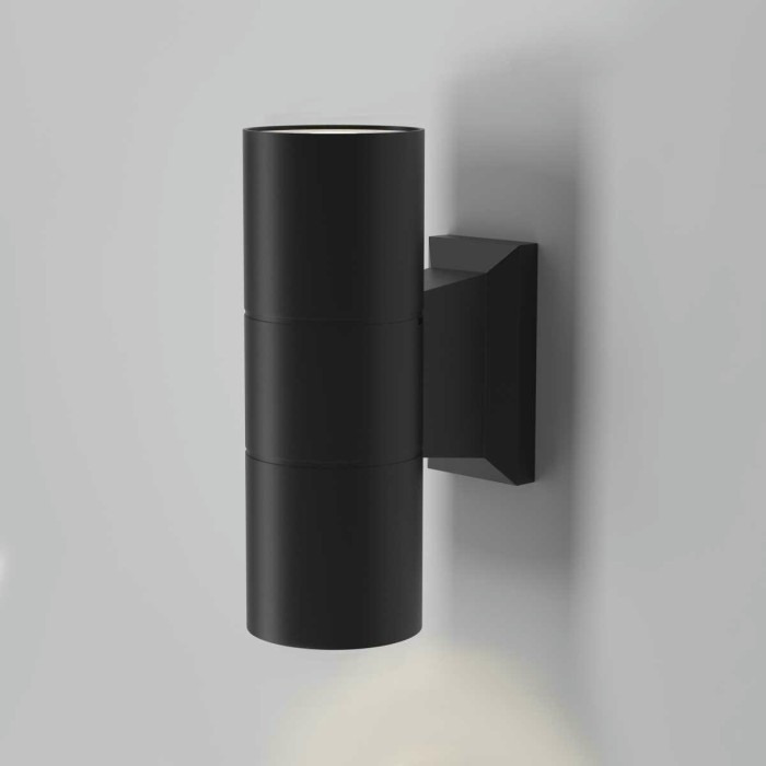 Уличный настенный светильник Maytoni Bowery O574WL-02B