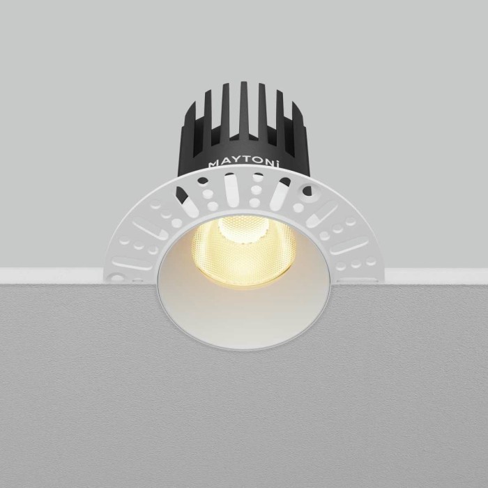 Встраиваемый светильник Maytoni Technical Dip DL121-15W-2.7K-TRS-W