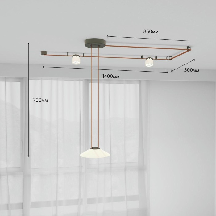 Трековая ременная система Denkirs Belty Set DK55SET02-01-BR