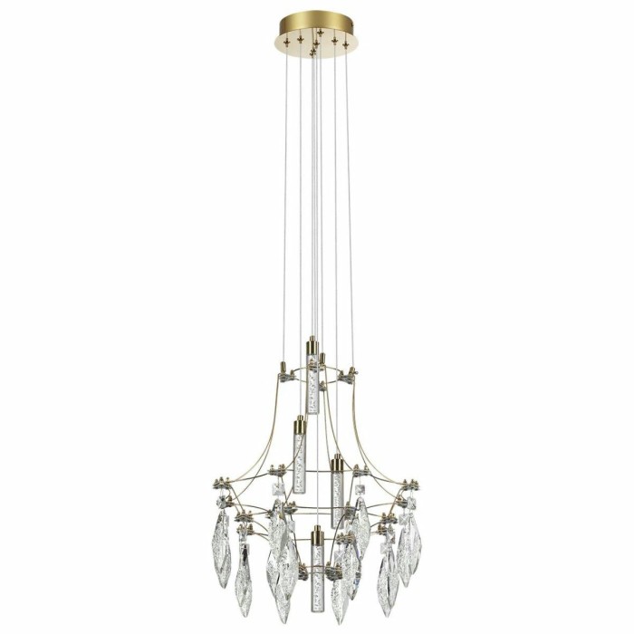 Подвесная светодиодная люстра Odeon Light Exclusive Classic Flamenco 7000/35L