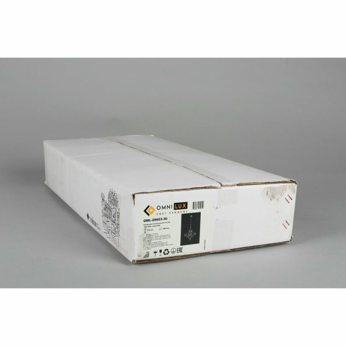 Подвесная светодиодная люстра Omnilux Perelli OML-29603-30