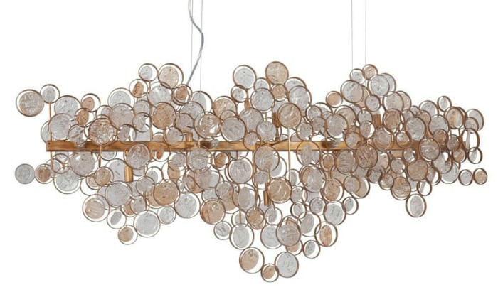 Подвесной светильник Crystal Lux Deseo SP15 L1400 Gold