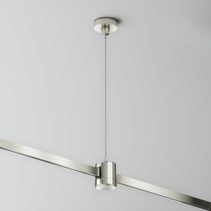 Подвес тросовый Hang с прямым коннектором питания Maytoni Technical TRA157SW-IPC1-PT