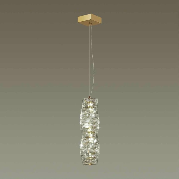 Подвесной светодиодный светильник Odeon Light Straza 4999/10L