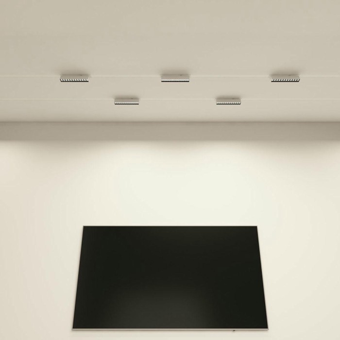 Трековый светодиодный светильник Denkirs Smart Grill DK8006-WB