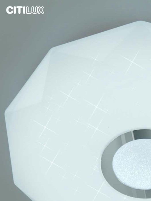 Потолочный светодиодный светильник Citilux Диамант Смарт CL713A100G