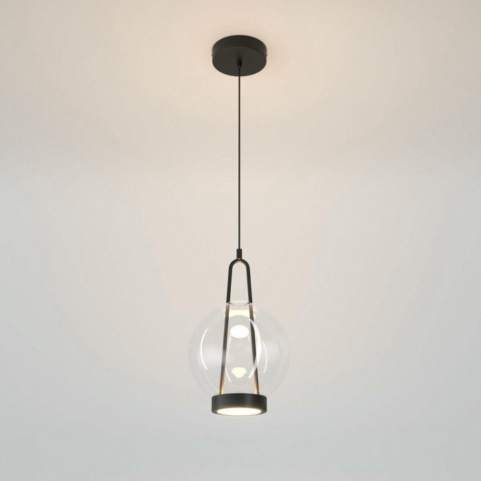 Подвесной светодиодный светильник Eurosvet Frasco 50267/1 LED черный