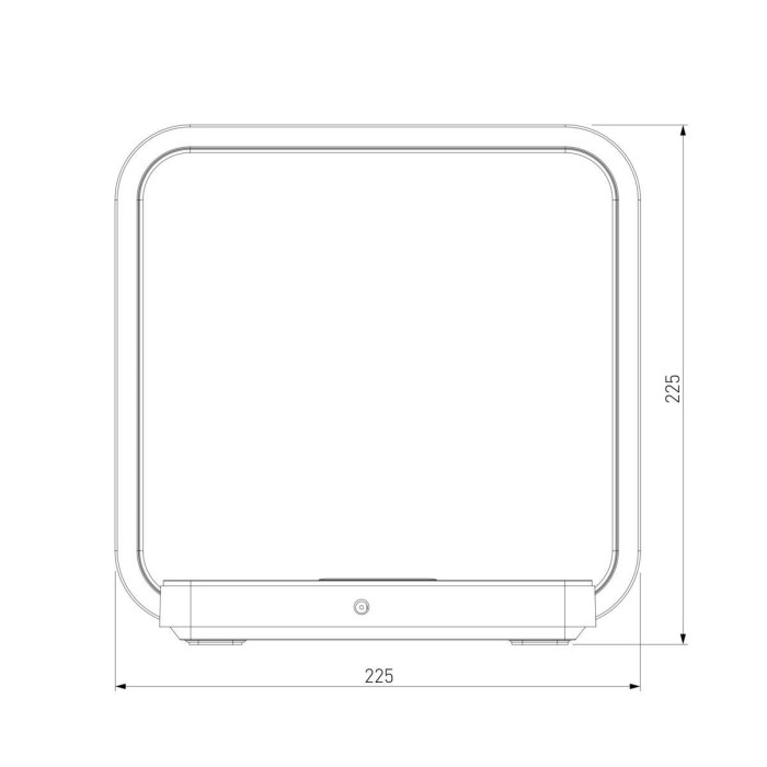 Настольная лампа Eurosvet Frame 80502/1 хром