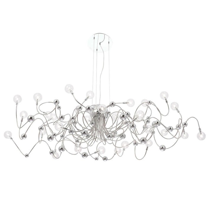 Подвесная люстра Crystal Lux Medusa SP30 Chrome