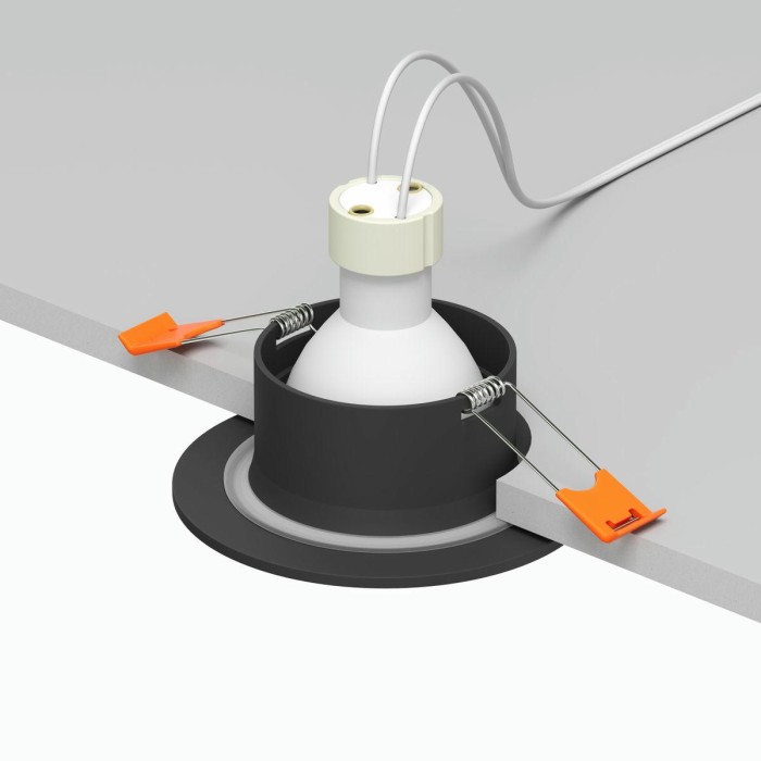 Встраиваемый светильник Denkirs Facet DK3016-BK