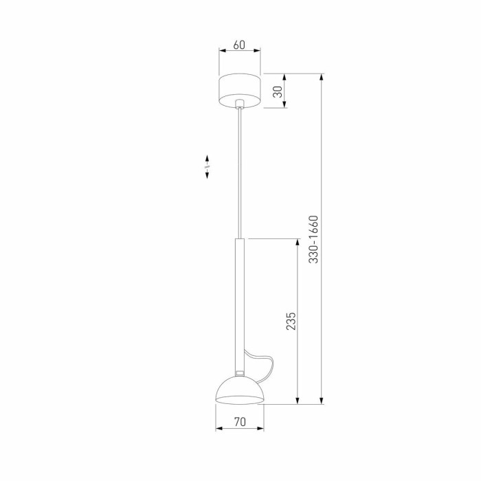 Подвесной светодиодный светильник Elektrostandard Join 50313 LED a068618