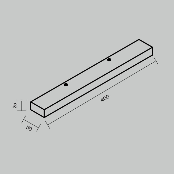 Настенный светодиодный светильник Maytoni Orion MIR011WL-L9B4K