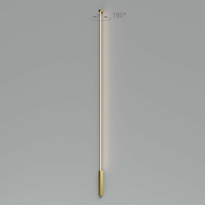 Настенный светодиодный светильник Elektrostandard Alto LED латунь 3000K 40134/LED a069823