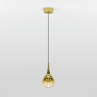 Подвесной светодиодный светильник Eurosvet Adour 50256/1 LED золото