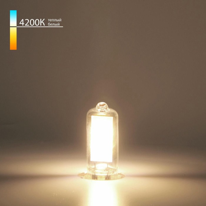 Лампа светодиодная Elektrostandard G9 5W 4200K прозрачная BLG915 a058835