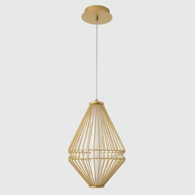 Подвесной светильник Crystal Lux CUADRA SP18W LED GOLD