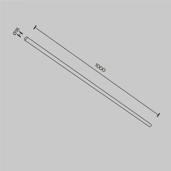 Соединитель Maytoni Technical CA001-L1000-B