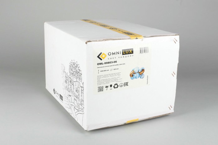 Подвесная люстра Omnilux Ciavolo OML-99803-06