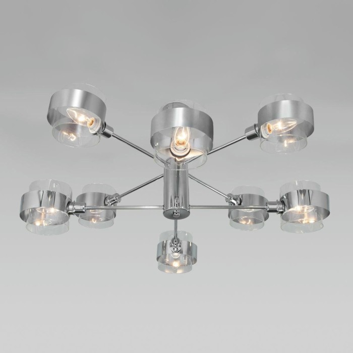 Потолочная люстра Eurosvet Arcada 70127/8 хром
