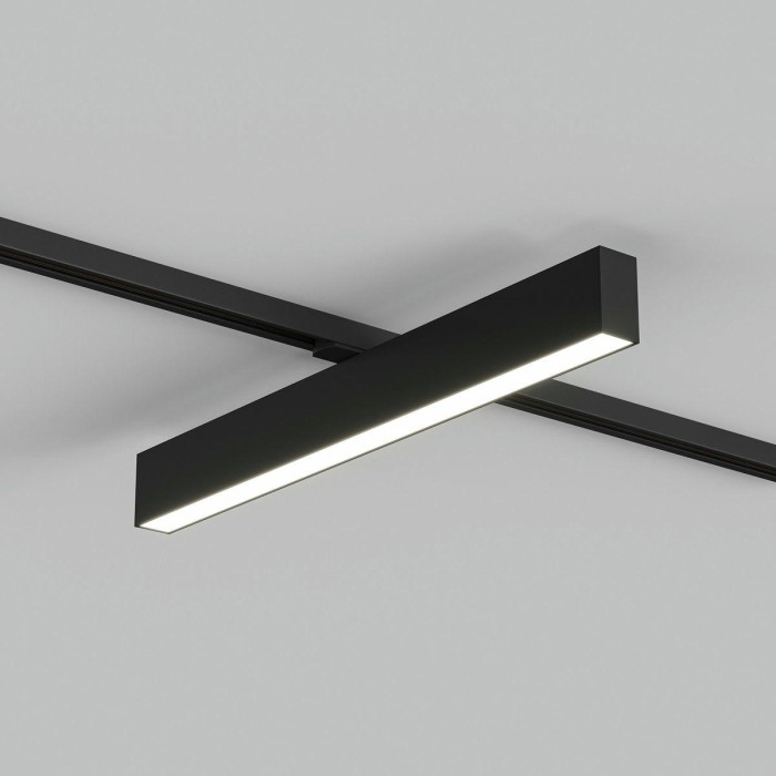 Трековый светодиодный светильник Denkirs Solid Hals DK6430 DK6640-BK