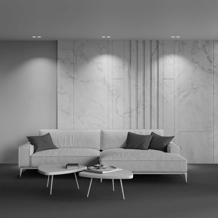 Встраиваемый светильник Maytoni Technical Gyps Modern DL123-GU10-02-W