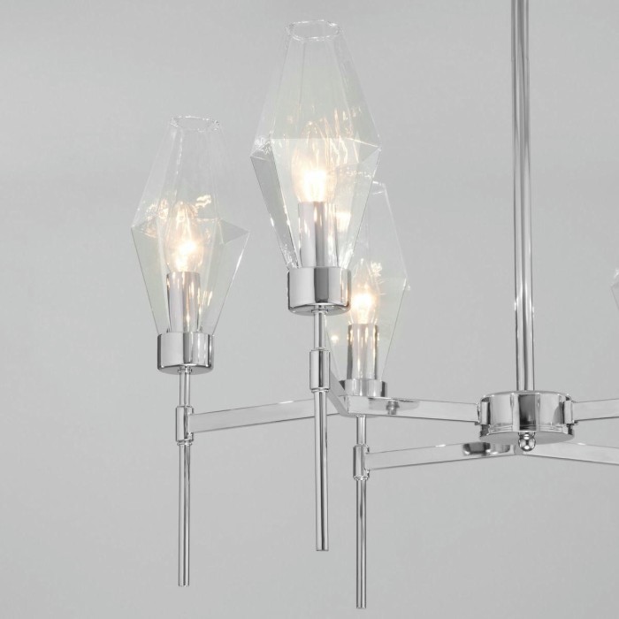 Подвесная люстра Eurosvet Prism 60143/6 хром