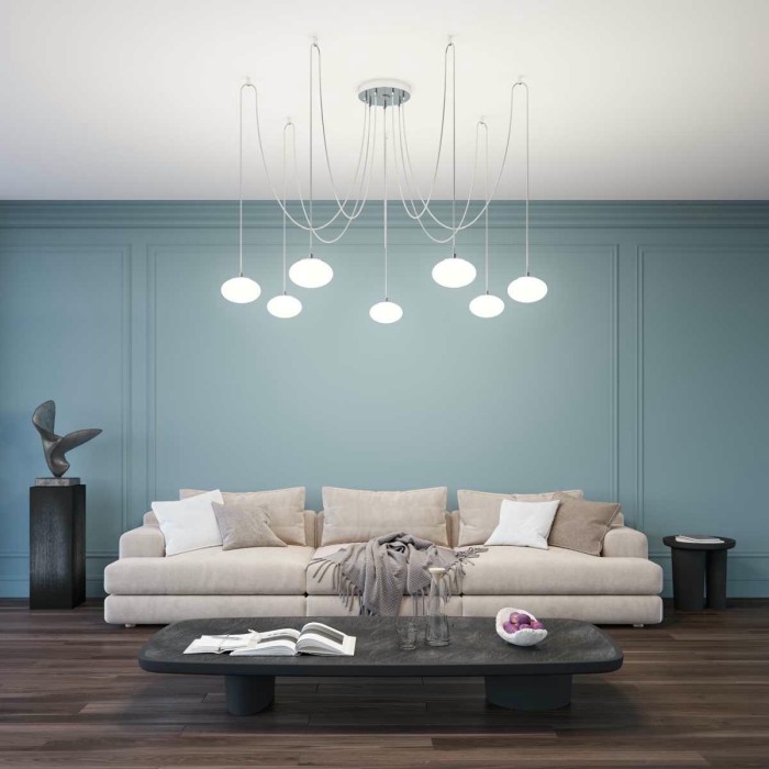 Подвесная светодиодная люстра Citilux Atman Smart CL226A071