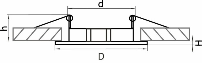 Встраиваемый светильник Lightstar Lega 11 011047