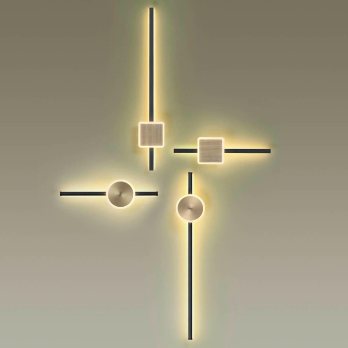 Настенный светодиодный светильник Odeon Light Hightech Stilo 4256/12WL