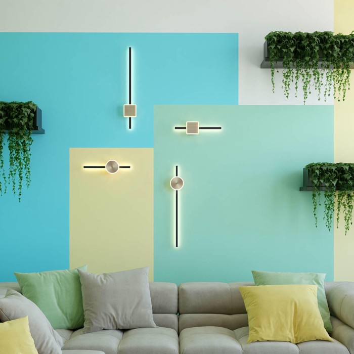 Настенный светодиодный светильник Odeon Light Hightech Stilo 4256/12WL