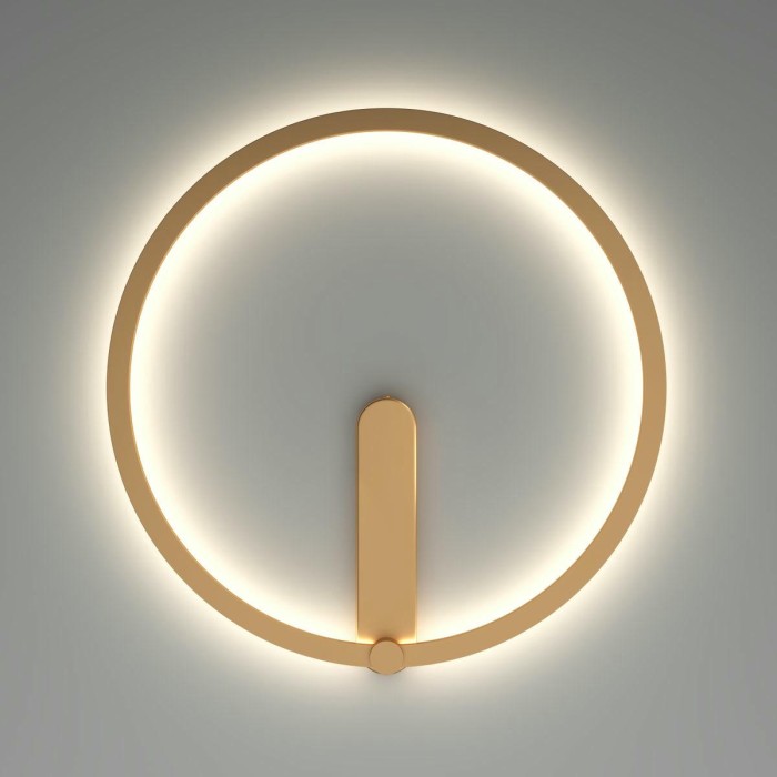 Настенный светодиодный светильник Denkirs Round DK5035-SG