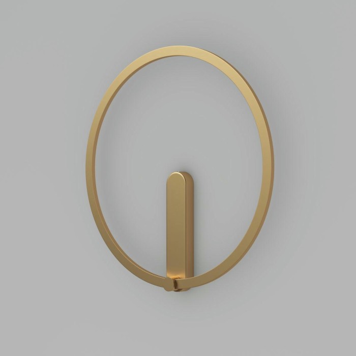 Настенный светодиодный светильник Denkirs Round DK5035-SG