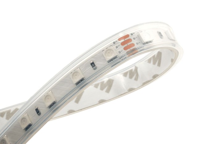 Светодиодная влагозащищенная лента DesignLed 14,4W/m 60LED/m 5050SMD разноцветный 5M 003351